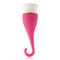 Face Wash Brush Soft Fiber Facial Cleanser Cat Tail Wash Deep Cleansing Brush Skin Care Tool - Rose Red