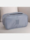 1PC Double-layers Waterproof Bra Underwear Travel Business Zipper Dry Wet Detachable Separation Organizer Storage Bag - #02