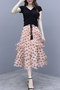 Cold Wind Dress Waist Slim Retro Temperament Two-piece Suit - Photo Color
