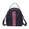 Brenice National Embroidery Shoulder Bags Multifunction Waterproof Crossbody Bags Backpack - 02