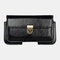 Men EDC 6.8 Inch Phone Bag Waist Bag Wallet - Black