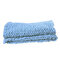 120 * 150 सेमी Soft गर्म हाथ चंकी बुनना कंबल मोटी यार्न ऊन थोक भारी बिस्तर फैला हुआ - आसमानी नीला