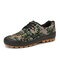 Men Fabric Breathable Outdoor Working Casual Shoes - Green