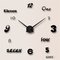 Acrílico 3d Pared creativa grande Reloj Arte de la sala de estar europea Diy Espejo Pegatinas de pared Mesa colgante Moda simple Reloj - #02