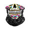 Skull Cap Print Outdoor Face Mask Sports Mountaineering Insect-proof Sunshade Magic Shawl - 01