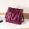 Women Vintage Large Capacity 13.3 Inch Laptop Bag Crossbody Bag Shoulder Bag Tote - Red