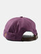 Unisex Cotton Casual Adjustable Trend Hip Hop Street Coconut Tree Pattern Beach Brimless Beanie Landlord Hat Skull Cap - Purple