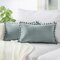 Simple Wind Velvet Ball Hug Pillowcase Plain Sofa Pillowcase Rectangular Waist Pillowcase - #10