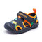 HOBIBEAR Unisex Kids Quick Dry Closed Toe Water Sandals - Orange