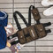 Men Multi-pocket Vest Tactical Hip-Hop Chest Bag Sling bag - Brown