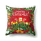 Creative Classical Merry Christmas Printed Throw Pillow Case Home Sofa Cushion Cover Christmas Gift - #10