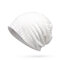 Women  Bonnet Cap Breathable Hat Multipurpose Fashion Hair Belts  Casual Sunscreen Neck Scarves  - White