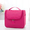 Oxford Travel Business Portable Storage Bag Waterproof Outdoor Cosmetic Bag Bath Bag - Rose
