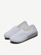 Women  Breathable Mesh Casual Shoes   - White