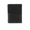 Women PU Leather Card Holder Wallet Purse Hitcolor Clutch Bag  - Black
