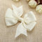 1 Pcs DIY Ribbon Butterfly Hair Bow Wedding Party Home Decoration  - Beige