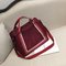 Lightweight Waterproof Oxford Handbag Sports Gym Bag Travel Bag For Women - Wine Red