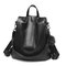 Women  Large Capacity Multi-Function Backpack - Black