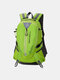 Men Oxford Cloth Waterproof Large Capacity Outdoor Climbing Travel Backpack - Green