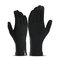 Men Touch Screen Winter Cycling Gloves Wool Thick Windproof Warm Outdoor Ski Full-finger Gloves - Black