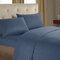 Honana Striped Bed Sheet Set 3/4 Piece Highest Quality Brushed Microfiber Bedding Sets - Blue