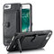 Women PU Leather Card Holder Phone Case Phone Bags For Iphone - Black