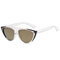 Women Fashion Cat Eye Sunglasses Outdoor UV Eyeglasses Thin High Definition View Sunglasses - 3