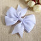 1 Pcs DIY Ribbon Butterfly Hair Bow Wedding Party Home Decoration  - White