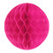 6'' Tissue Paper Pom Poms Honeycomb Ball Lantern Wedding Party Home Table Decor - Rose Red