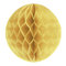6'' Tissue Paper Pom Poms Honeycomb Ball Lantern Wedding Party Home Table Decor - Light Yellow