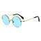 Women Metal Frame High Definition Anti-Vertigo Sunglasses Outdoor Fashion Square Glasses - 4