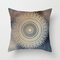 45cm Mandala Cotton Linen Printing Pillowcase Home Car Sofa Cushion Cover - #14