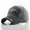 Men Washed Demin Baseball Cap Outdoor Sunshade Adjustable Hats - #06