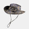 Men Women Camouflage Sun Hat Outdoor Sunscreen Fisherman Hat - 02