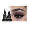12 Colors Double Head Eyeliner Pen Fluorescence Liquid Eyeliner Triangle Stamp Pen Eye Makeup - 01