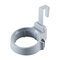 Door Hook Ring Portable Bathroom Hair Dryer Stand Organizer Hairdryer Holder Rack Plastic for Home H - Grey