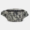 Men Camouflage Multi-carry Tactical Travel Sport Riding Waist Bag - ACU camouflage