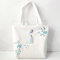 Women Canvas National Style Handbag Tote Bag Shoulder Bag - 3