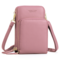 Frauen PU-Leder Clutches Bag Card Bag Große Kapazität Multi-Pocket Crossbody Handytasche - Rot 1