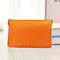 ठोस पॉलिएस्टर पनरोक शॉपिंग बैग पुन: प्रयोज्य Foldable ढोना कंधे बैग - नारंगी