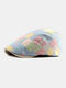 Men & Women Plaids Pattern Contrast Color Casual Young Fashion Sunvisor Forward Hat Flat Hat - Pink