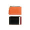 Women Cute Color Patchwork Coin Wallet 5 Card Slots Bag - Orange