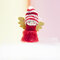 Créatif en peluche ange fille poupée pendentif noël tress décoration noël nouvel an décor à la maison - #6