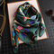 Women Pattern Breathable Square Professional Casual Scarf - Large square scarf - cat dark green