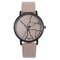 Trendy Flash Women Quartz Watch PU Leather Waist Watch Waterproof Watch - Gray