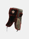 Мужской дакрон плюшевый утолщенный советский металлический значок На открытом воздухе Coldproof Уши Защита тепла Trapper Шапка - #05
