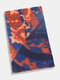 Women Artificial Cashmere Dual-use Colorful Irregular Stripes Zebra Print Fashion Warmth Shawl Scarf - Blue