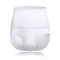 High Waist Compression Skinny Brief Breathable Elastic Butt Lifting Compression Shapewear - White
