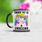 Unicorn 3D Ceramic Heat Sensitive Magic Coffee Cup Color Changing Mug - #4