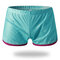 Mens Mesh Loose Breathable Sport Home Quick Dry Boxers Plain Shorts Arrow Pants - Sky Blue